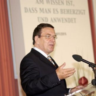 Bundeskanzler Gerhard Schröder