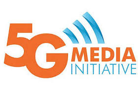 Logo 5G media initiative broadcast public relations