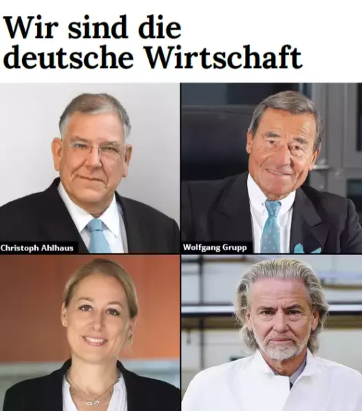Verlagsbeilage Handelsblatt: Wir sind die deutsche Wirtschaft