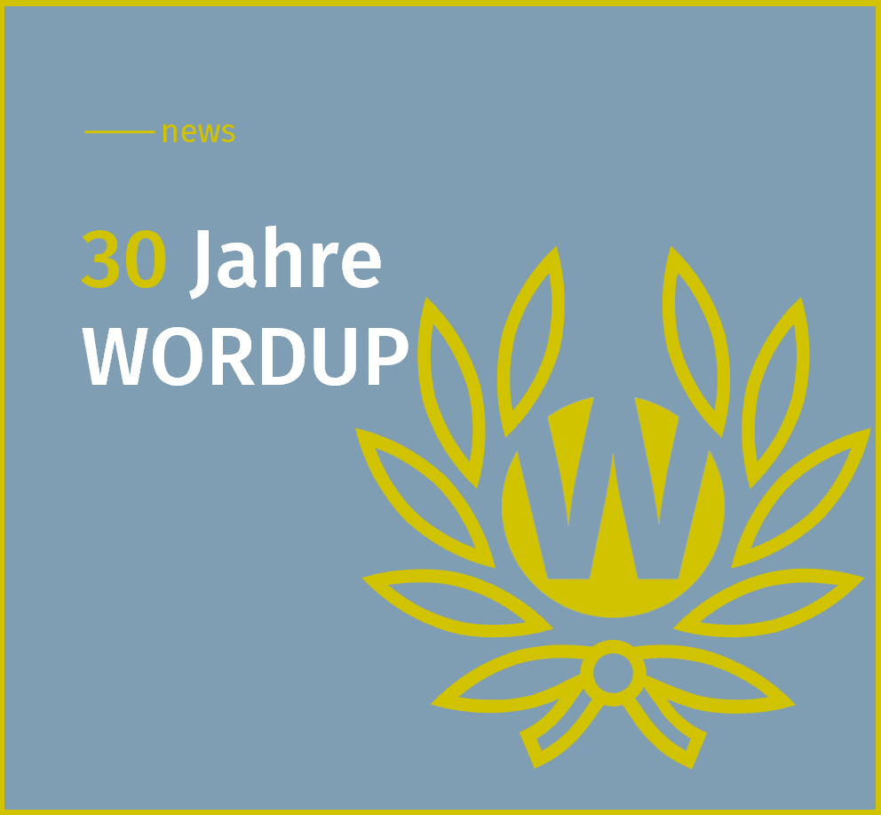 30 Jahre WORDUP Public Relations Agentur