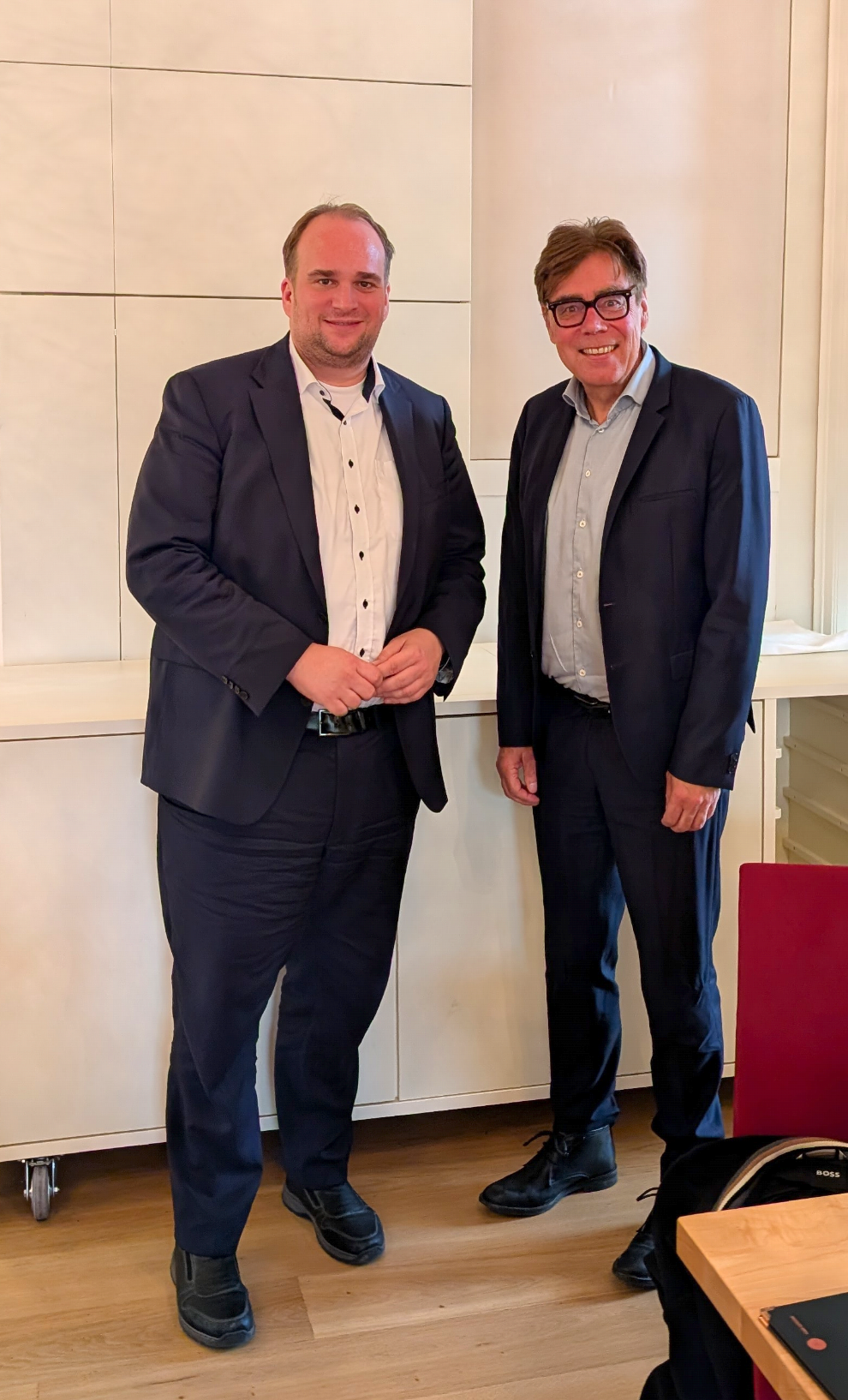Politikberater achim von Michel im Bayerischen Landtag