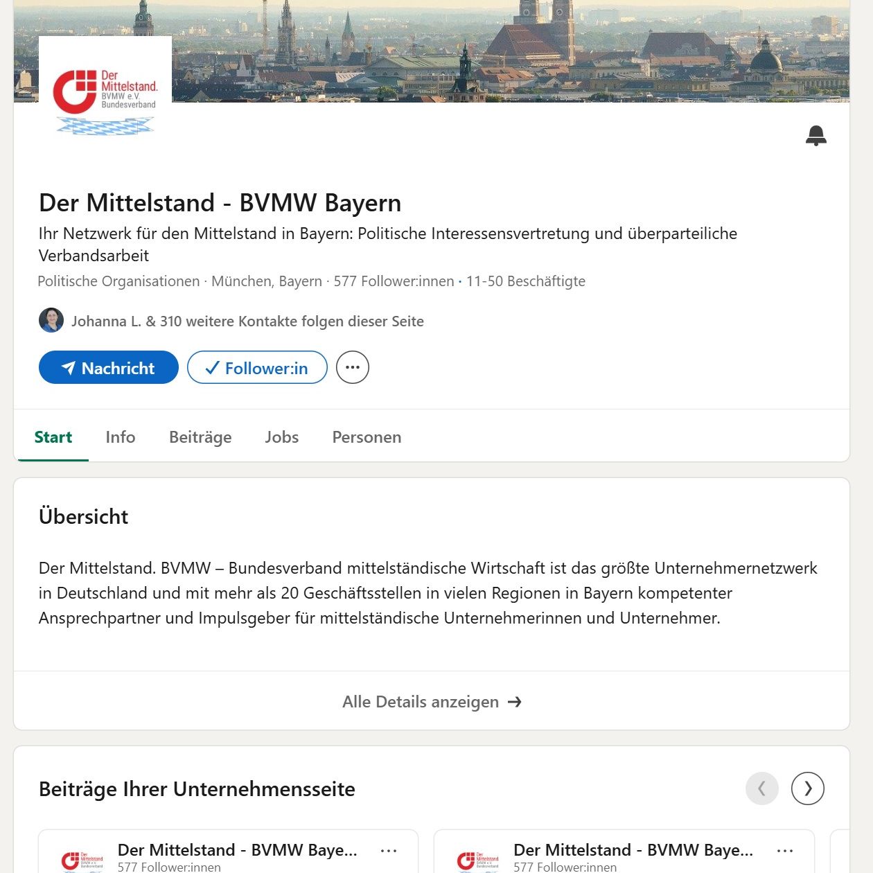 LinkedIn Account Betreuung Agentur
